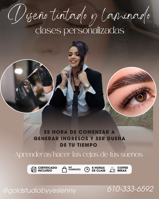 CURSO DE LAMINADO Y TINTADO DE CEJAS